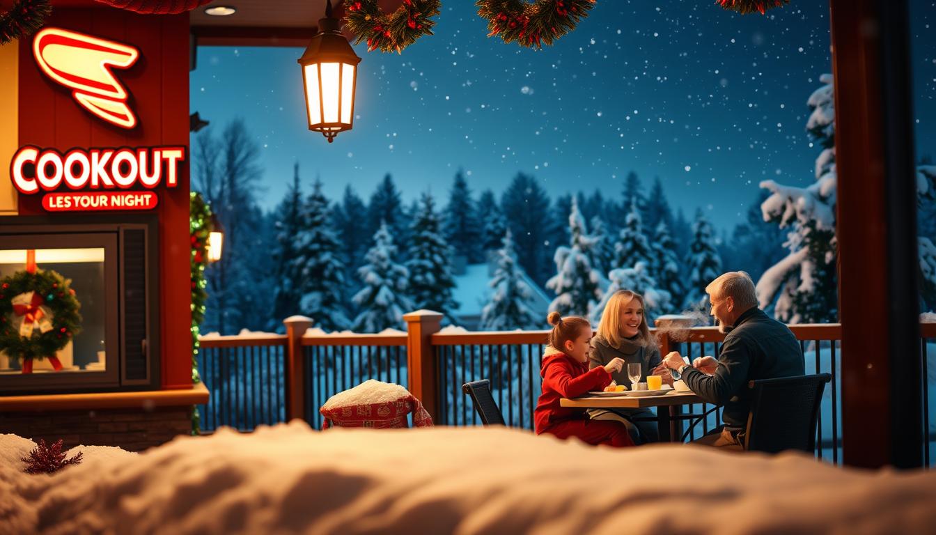 is cookout open on christmas