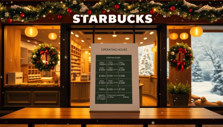 starbucks christmas hours