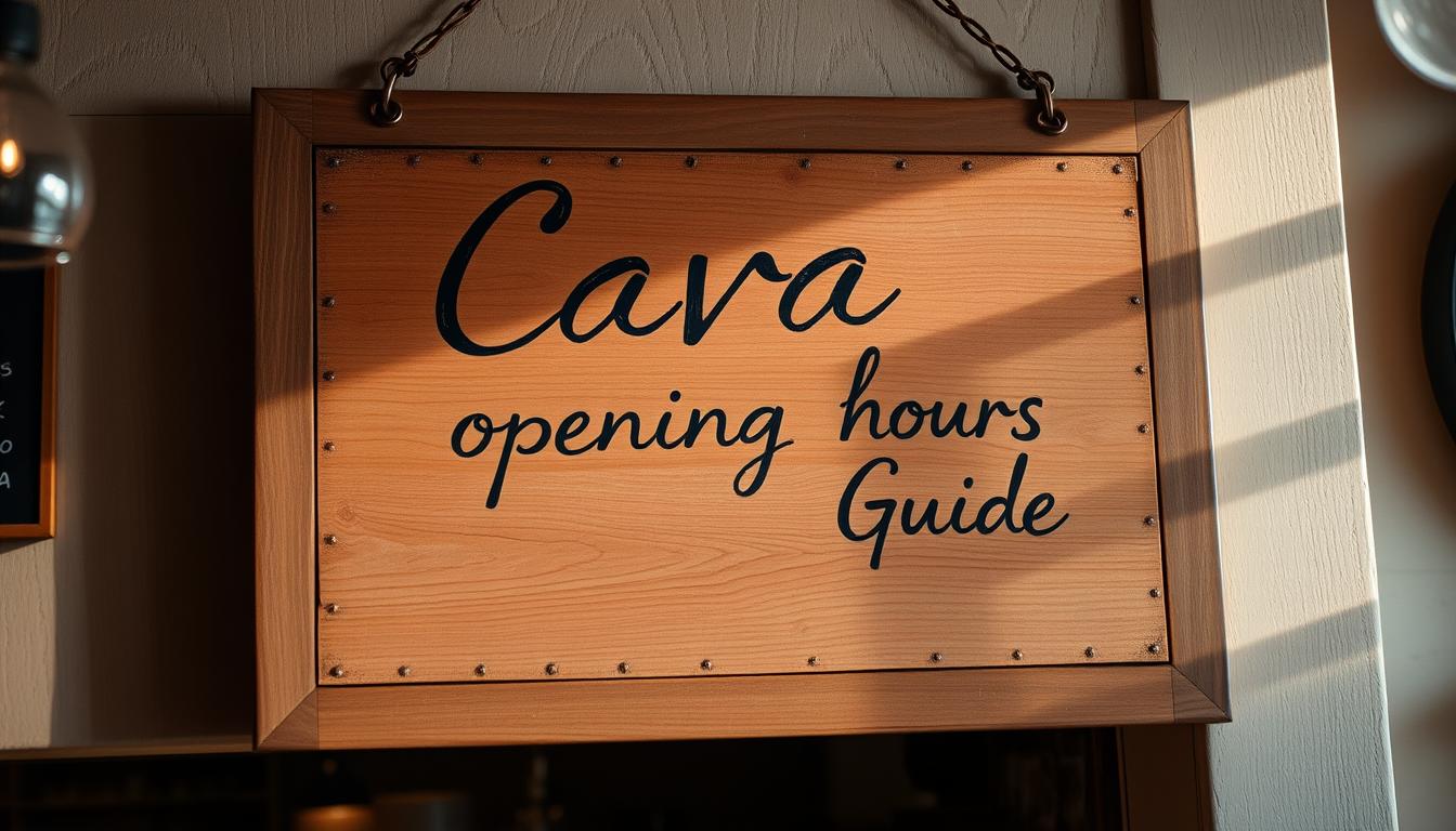 what time does cava open